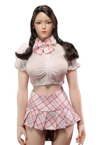 AMITD 1/6 Scale Female Figure Doll Clothes,Bubble Sleeve Short Blouse Halter & Skirts for 12 inch Woman Action Figure,JIAOU Doll JO23X-12C AMITD 1/6 Scale Female Figure Doll Clothes,Bubble Sleeve Short Blouse Halter & Skirts for 12 inch Woman Action Figure,JIAOU Doll JO23X-12C von AMITD