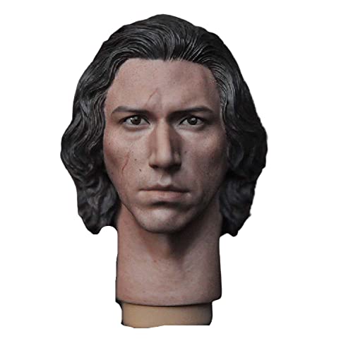 AMITD 1/6 Scale Male Accessories Head Sculpt for 12 inch Kylo Ren Collectible Action Figure AMITD 1/6 Scale Male Accessories Head Sculpt for 12 inch Kylo Ren Collectible Action Figure von AMITD