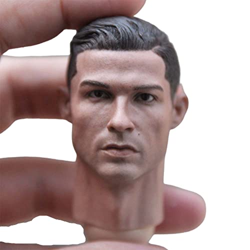AMITD 1/6 Scale Male Football Star Head Sculpt serious Expression for 12 inch Man Action Figure B von AMITD
