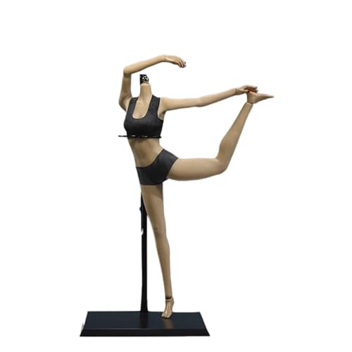 AMITD 1/6 weiblicher Körper, 12" Super Flexible European Type, JIAOUDOLL Seamless Large Bust, No Head(Brown Skin, JOQ-10C-Middle Bust-Detachable Feet) von AMITD