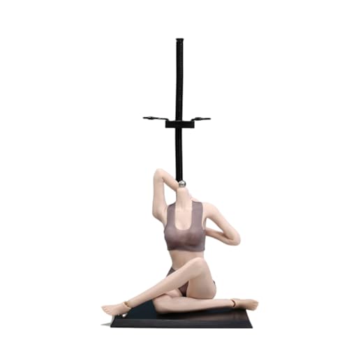 AMITD 1/6 weiblicher Körper, 12" Super Flexible European Type, JIAOUDOLL Seamless Large Bust, No Head (New Pale Skin, JOQ-10C-Middle Bust-Detachable Feet) von AMITD