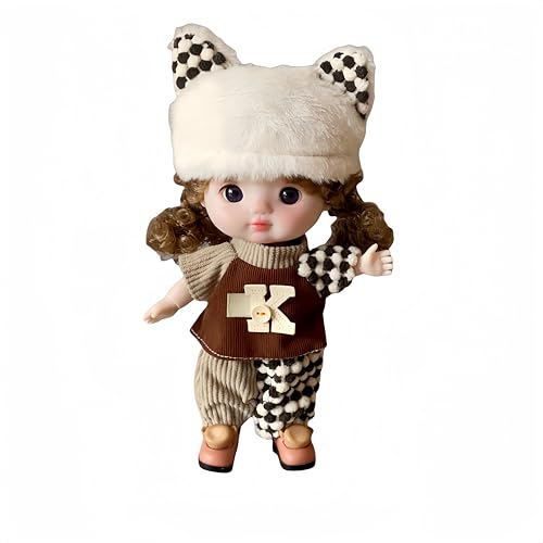 AMITD 1/8 BJD-Puppe, Kugelgelenkpuppe, Modedoll, 9 Zoll Vinyl SD-Puppe, Sammlerfigur, Das Beste Geschenkset (H) von AMITD