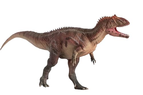 AMITD 1:35 Scale Allosaurus Figure Theropoda Allosauridae Dinosaur Scientific Model Realistic Prehistoric Animal PVC Collector Decoration Gift for Adult (Red) von AMITD