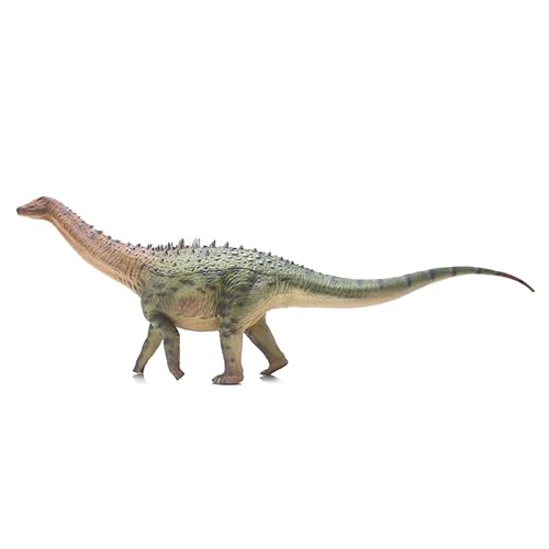 AMITD 1:35 Scale Ampelosaurus Figure Cretaceous Titanosauria Dinosaur Animal Collection Realistic PVC Model Home Decoration Gift for Adult (Green) von AMITD