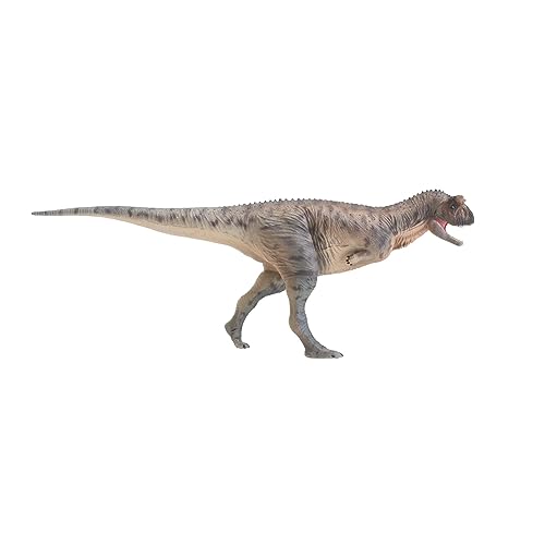 AMITD 1:35 Scale Carnotaurus Figure Abelisauridae Dinosaur Animal Collection Realistic PVC Scientific Art Model Collection Home Decoration Gift for Adult (Blue) von AMITD