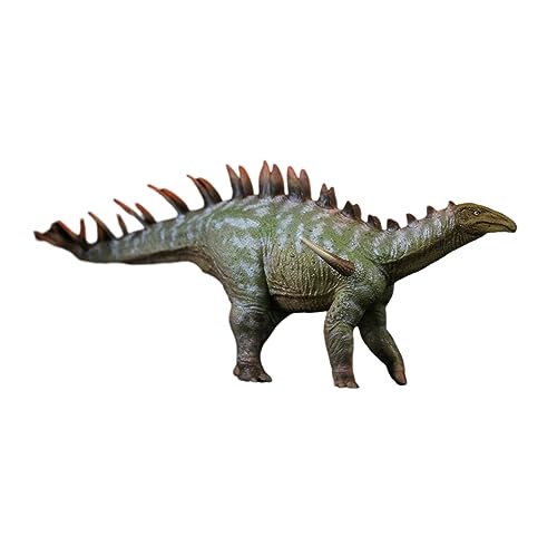 AMITD 1:35 Scale Dacentrurus Figure Stegosaurus Stegosauridae Simulation Animal Science Art Model Dinosaur Collection Wonderful Decoration Gift for Adult (Green) von AMITD