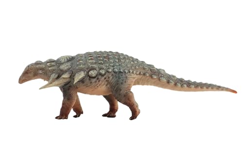 AMITD 1:35 Scale Edmontonia Figure Nodosauridae Ankylosauria Dinosaur Collection PVC Prehistoric Animal Model Collector Simulation Decoration Gift for Adult (Blue) von AMITD