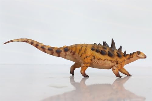 AMITD 1:35 Scale Gastonia Model Ankylosauridae Realistic PVC Animal Figure Decor Dinosaur for Adult (Yellow with Box) von AMITD
