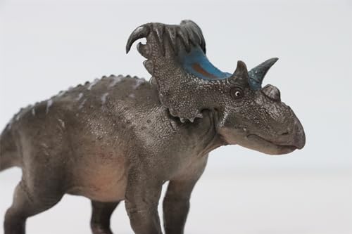 AMITD 1:35 Scale Kosmoceratops Model PVC Animal Figure Dinosaur Collection Realistic Decoration Gift for Adult (Green with Box) von AMITD