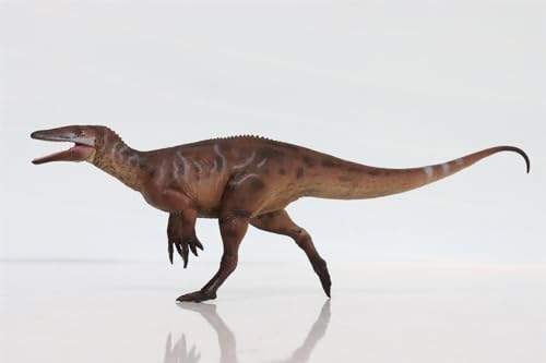 AMITD 1:35 Scale Megaraptor Model Carnivorous Dinosaurs PVC Animal Figure Collection Realistic Decoration Gift for Adult (Red) von AMITD