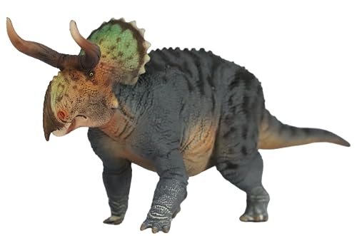 AMITD 1:35 Scale Nasutoceratops Figure PVC Animal Model Collection Static Simulation Wonderful Decoration Dinosaur Set Realistic Gift for Adult (Blue) von AMITD