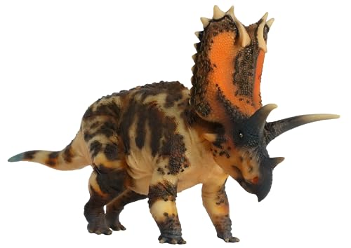 AMITD 1:35 Scale Pentaceratops Figure Cretaceous Ceratopsidae Herbivorous Animal PVC Decoration Model Collection Dinosaur Gift for Adult (Black) von AMITD