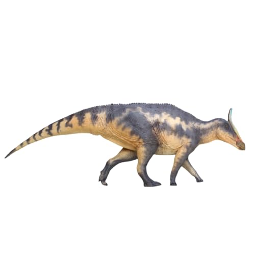 AMITD 1:35 Scale Saurolophus PVC Dinosaur Animal Collection Decor (Blue) von AMITD