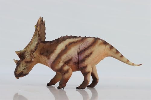 AMITD 1:35 Scale Utahceratops Model Dinosaur Figure Animal Scene Collector Home Decor Gift (Orange) von AMITD