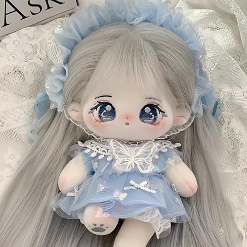 AMITD 20cm Plush Doll with Skeleton,Cute Anime Cotton Dolls,8 inch,Kawaii Dress up Collection Gift (D) von AMITD