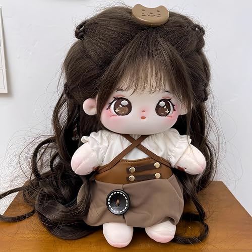 AMITD 20cm Plush Doll with Skeleton,Cute Anime Cotton Dolls,8 inch,Kawaii Dress up Collection Gift (L) von AMITD
