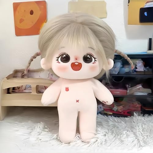 AMITD 20cm Plush Doll with Skeleton,Cute Anime Cotton Dolls,8 inch,Soft Stuffed Dress Up Doll,Collection Gift (E) von AMITD