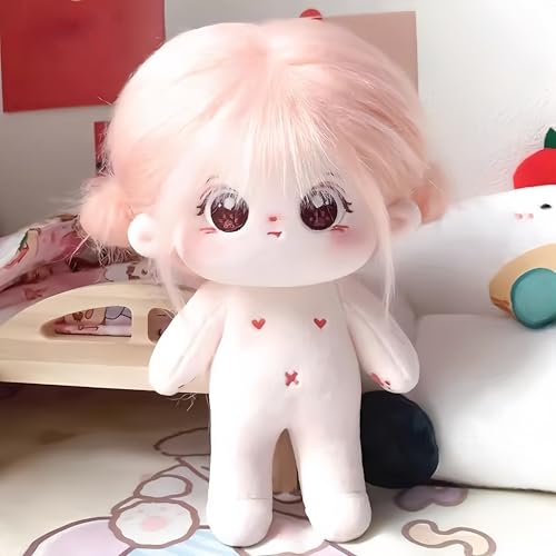 AMITD 20cm Plush Doll with Skeleton,Cute Anime Cotton Dolls,8 inch,Soft Stuffed Dress Up Doll,Collection Gift (P) von AMITD