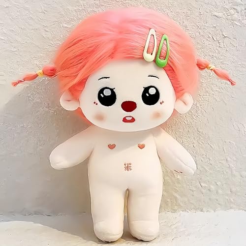 AMITD 20cm Plush Doll with Skeleton,Cute Anime Cotton Dolls,8 inch,Soft Stuffed Dress Up Doll,Collection Gift (R) von AMITD