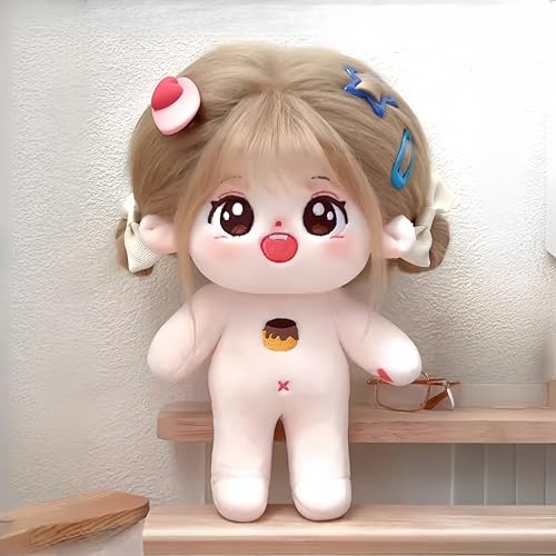 AMITD 20cm Plush Doll with Skeleton,Cute Anime Cotton Dolls,8 inch,Soft Stuffed Dress Up Doll,Collection Gift (S) von AMITD