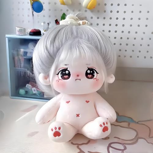 AMITD 20cm Plush Doll with Skeleton,Cute Anime Cotton Dolls,8 inch,Soft Stuffed Dress Up Doll,Collection Gift (T) von AMITD