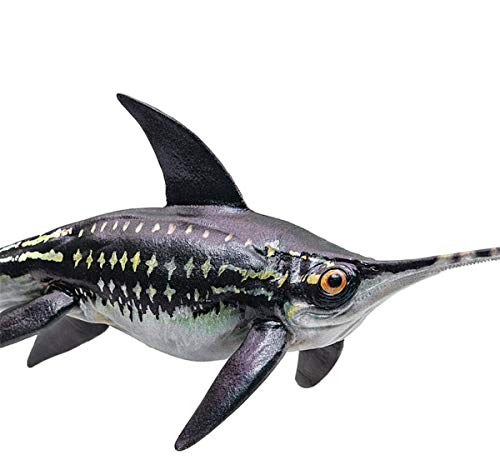 AMITD 7.3in Eurhinosaurus Ichthyosaurus Jurassic Dinosaur PVC Realistic Animal Models Educational Painted Figure Figurine Toys Dino Collector Decor Gift Birthday Party for Adult von AMITD