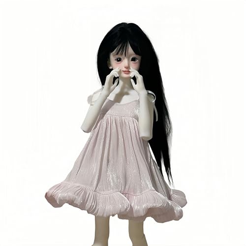 AMITD BJD Doll Clothes Handmade Fashionable Clothes Suitable for 1/4 1/6 BJD Doll SD Doll (Pink(B), 1/6) von AMITD