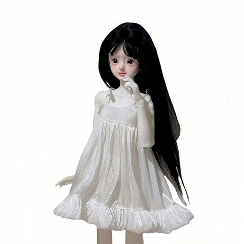 AMITD BJD Doll Clothes Handmade Fashionable Clothes Suitable for 1/4 1/6 BJD Doll SD Doll (White(B), 1/4) von AMITD