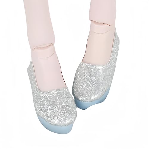 AMITD BJD Doll Shoes Carefully Crafted Fashionable high Heels for 1/3 24 inch 60cm BJD SD Doll Gifts for Doll Lovers (F) von AMITD
