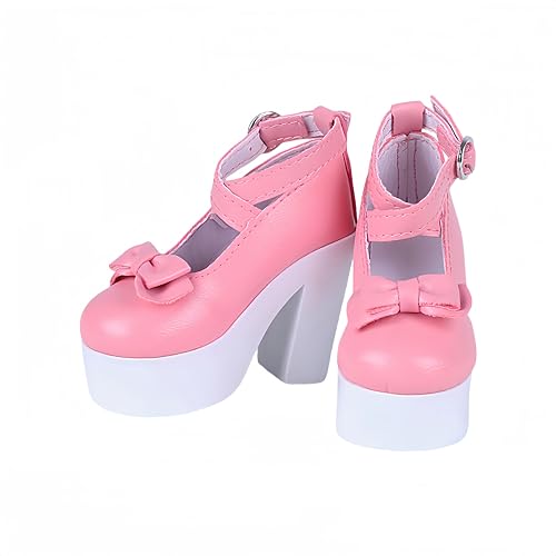 AMITD BJD Doll Shoes Carefully Crafted Fashionable high Heels for 1/3 24 inch 60cm BJD SD Doll Gifts for Doll Lovers (S) von AMITD