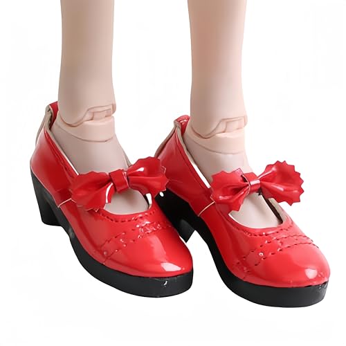 AMITD BJD Doll Shoes Carefully Crafted Stylish Low Heels for 1/3 24 inch 60cm BJD SD Doll Gifts for Doll Lovers (D) von AMITD