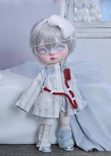 AMITD Bjd Doll 1/6 Fashion Anime Ball Jointed Dolls Resin Action Figure Handmade Makeup,Fashionable Doll,Gifts (H) von AMITD