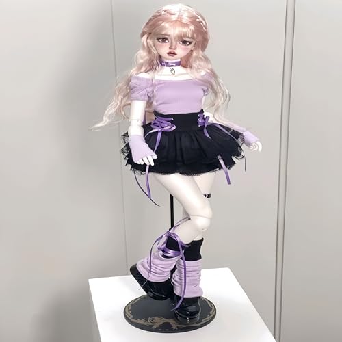 AMITD Bjd Doll Clothes,Ball Jointed Doll Clothes,Handmade,Fashion Dresses. for 1/4bjd Doll (Purple) von AMITD