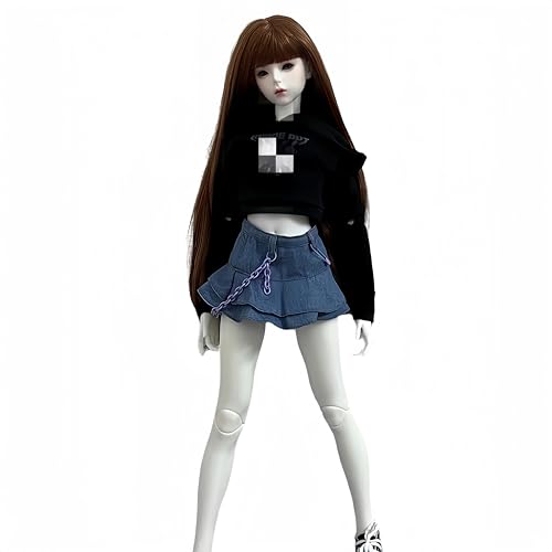 AMITD Bjd Doll Clothes Handmade Fashionable Clothing Suitable for 1/3 1/4 1/6 11.8 18 24 inch BJD SD Doll Gifts for Doll Lovers (N, 1/6) von AMITD