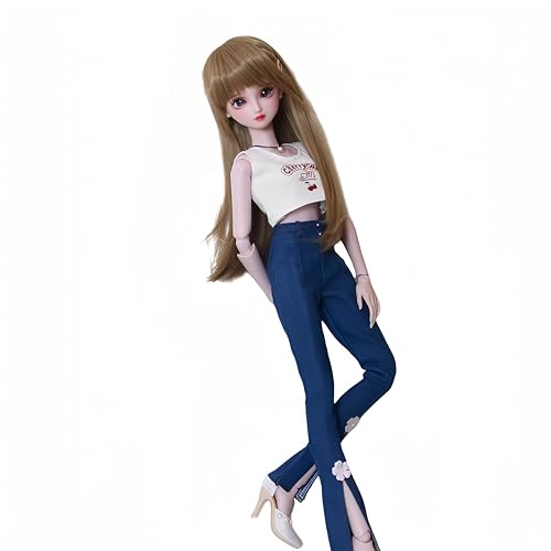 AMITD Bjd Doll Clothes Handmade Fashionable Clothing Suitable for 1/3 1/4 1/6 11.8 18 24 inch BJD SD Doll Gifts for Doll Lovers (O, 1/3) von AMITD
