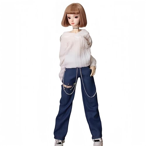AMITD Bjd Doll Clothes Handmade Fashionable and Cute Clothing Suitable for 1/3 1/4 18inch 24 inch BJD SD Doll (O, 1/4) von AMITD