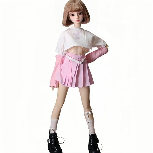 AMITD Bjd Doll Clothes Handmade Fashionable and Cute Clothing Suitable for 1/3 1/4 18inch 24 inch BJD SD Doll (U, 1/3) von AMITD