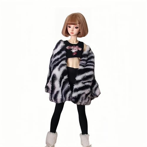 AMITD Bjd Doll Clothes Handmade Fashionable and Cute Clothing Suitable for 1/3 1/4 18inch 24 inch BJD SD Doll The Best Choice for a Gift (V, 1/4) von AMITD
