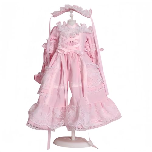 AMITD Bjd Doll Clothes for 1/3 1/4 1/6 Handmade Cute Skirts Suitable for 11.8 18 24 inch BJD SD Doll Gifts for Doll Lovers (Pink, 1/6) von AMITD