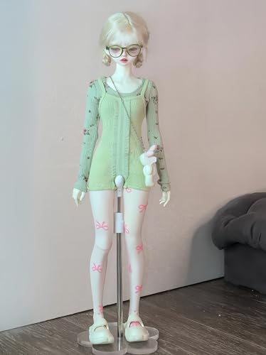 AMITD Bjd Doll Clothes for 1/3 1/4 bjd Dolls,Ball Jointed Doll Clothes,Handmade, Fashion Styles Set for bjd Dolls Gift (C Green, 1/4) von AMITD
