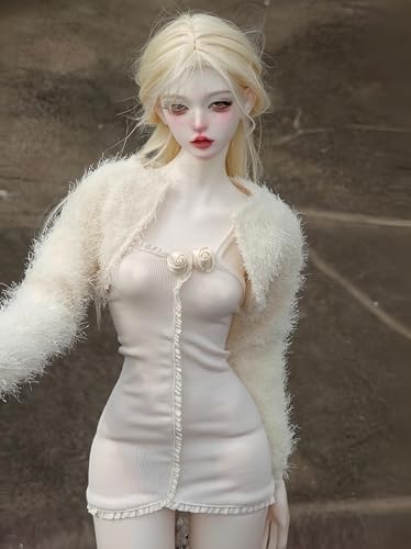 AMITD Bjd Doll Clothes for 1/3 1/4 bjd Dolls,Ball Jointed Doll Clothes,Handmade, Fashion Styles Set for bjd Dolls Gift (G, 1/3) von AMITD
