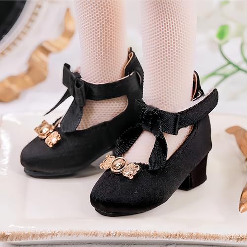 AMITD Bjd Doll Shoes 1/6 Ball Jointed Doll Shoes Handmade Fashion Shoes for 1/6 BJD Doll and Gifts for Doll Lovers (L) von AMITD