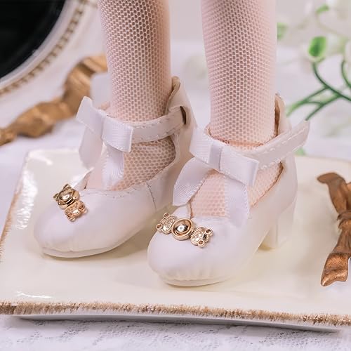 AMITD Bjd Doll Shoes 1/6 Ball Jointed Doll Shoes Handmade Fashion Shoes for 1/6 BJD Doll and Gifts for Doll Lovers (N) von AMITD
