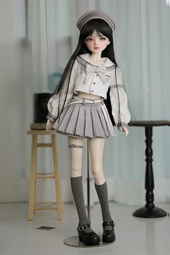 AMITD Bjd Dolls 1/3 22 inch Anime Ball Joint Doll Handmade Makeup Collectable Action Figure Home Desktop Decor and Gift Set von AMITD