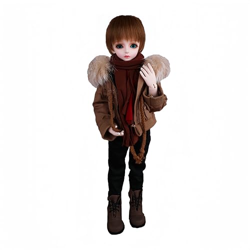 AMITD Bjd Dolls Male 1/4 Bjd Doll Ball Jointed Dolls Resin Handmade Makeup Collectable Action Figure The Best Gift Set (G) von AMITD