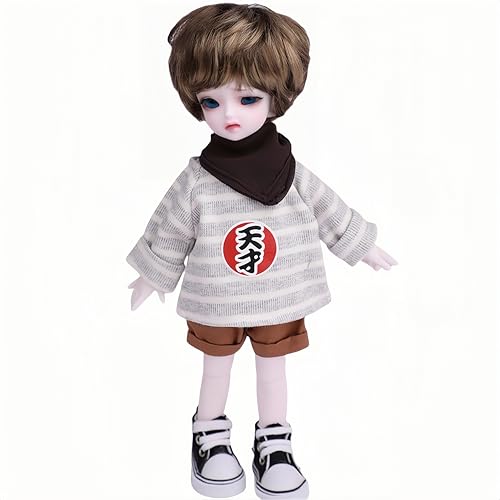 AMITD Bjd Dolls Male 1/6 Bjd Doll SD Doll Resin Handmade Makeup Collectable Action Figure The Best Gift Set (E) von AMITD