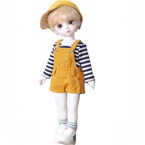 AMITD Bjd Dolls Male 1/6 Bjd Doll SD Doll Resin Handmade Makeup Collectable Action Figure The Best Gift Set (F) von AMITD