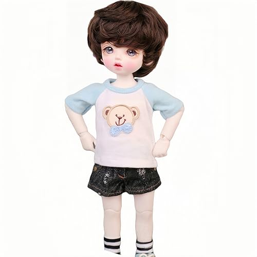 AMITD Bjd Dolls Male 1/6 Bjd Doll SD Doll Resin Handmade Makeup Collectable Action Figure The Best Gift Set (H) von AMITD