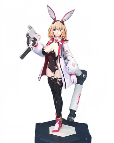 AMITD Black Crystal Candy Project 1/12 Scale Bunny Girl Shirring 6 inch Woman Action Figure(Deluxe Version) von AMITD