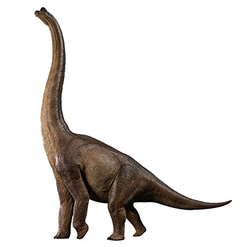 AMITD Brachiosaurus Watchmen Figure Realistic Brachiosauridae Dinosaur PVC Collector Toys Educational Animal Model Decoration Gift for Adult (171995(Brown)) von AMITD